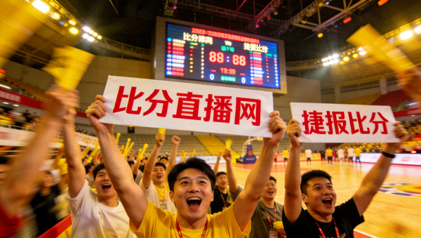 比分直播网捷报比分比赛现场观众欢呼场景